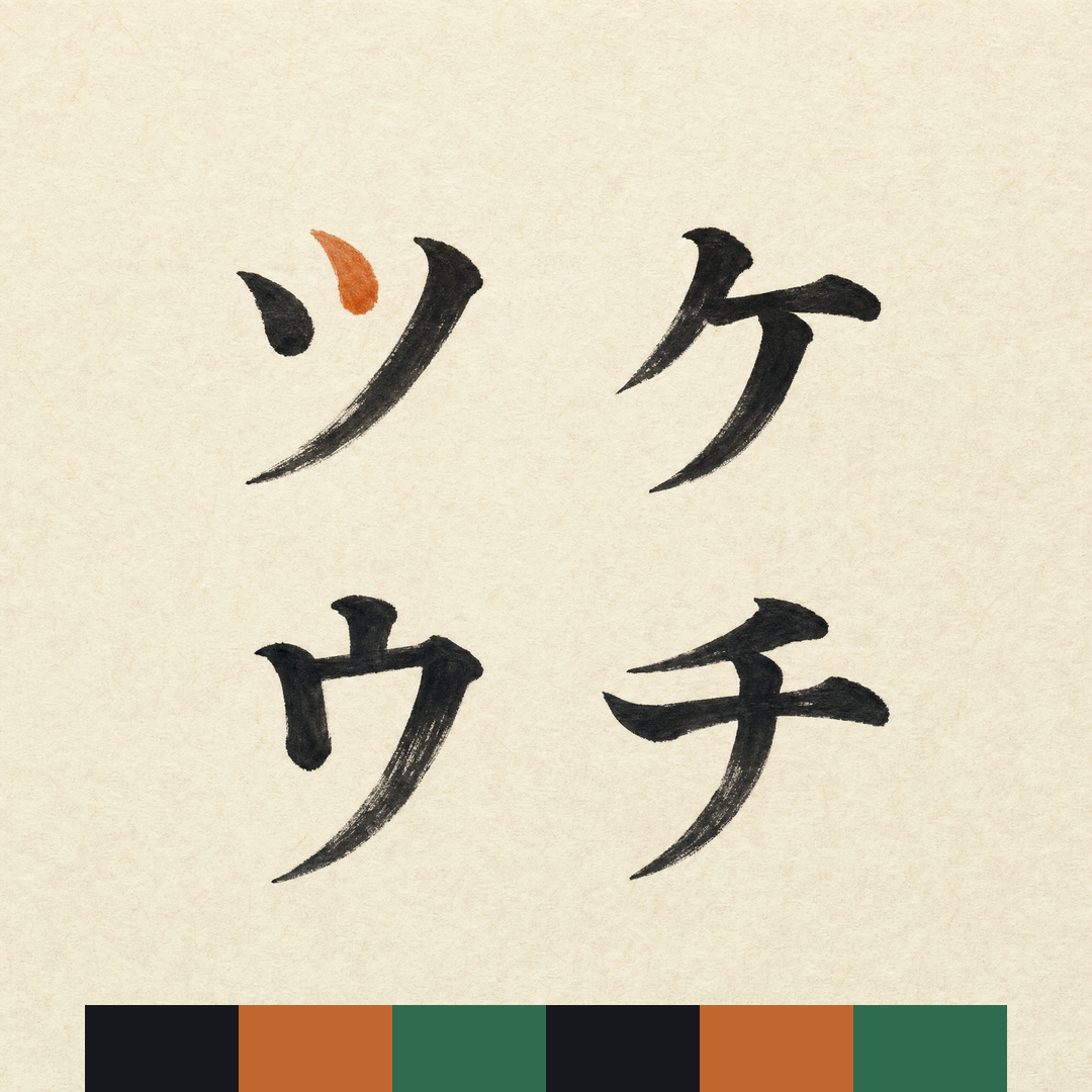 角字ツケウチ ロゴ